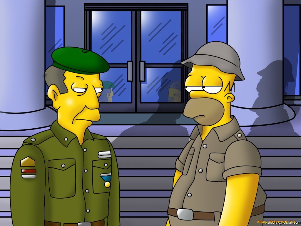 , the, simpsons